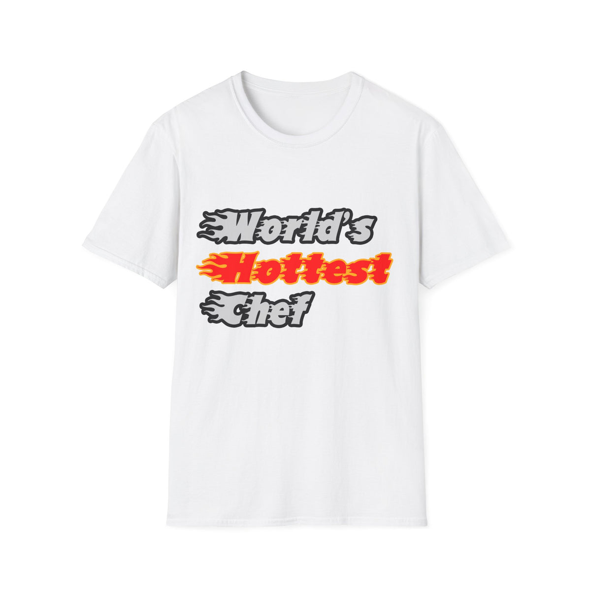 World's Hottest Chef - Unisex Softstyle T-Shirt