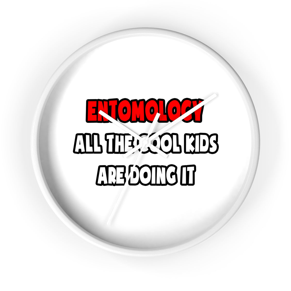 Funny Entomologist Shirts and Gifts - Wall Clock