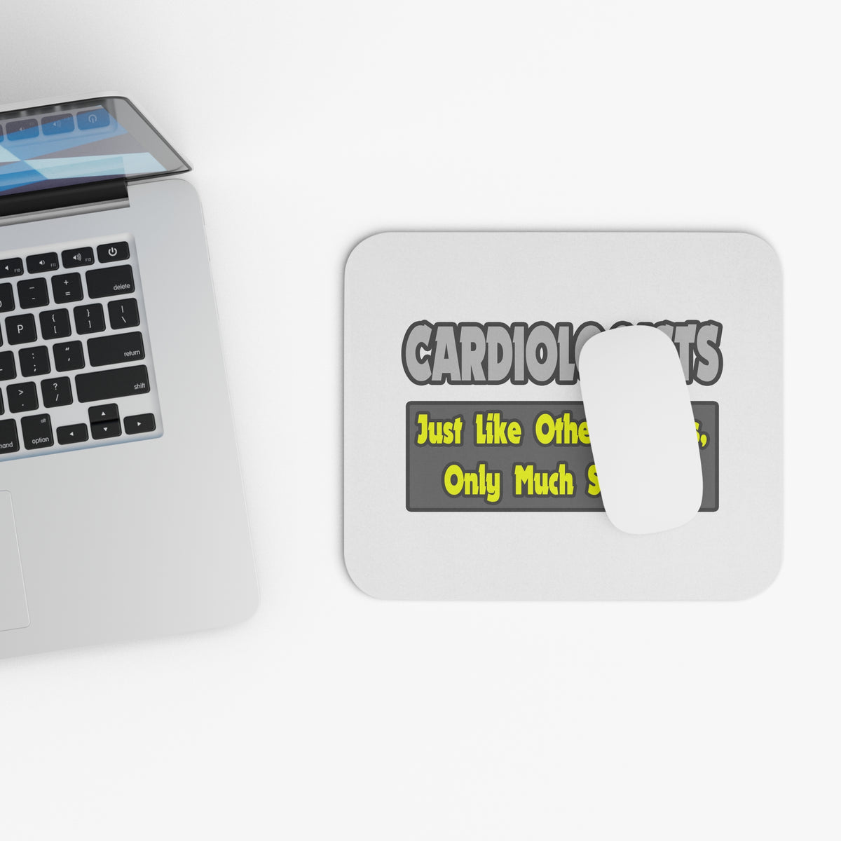 Cardiologists...Smarter - Mouse Pad (Rectangle)