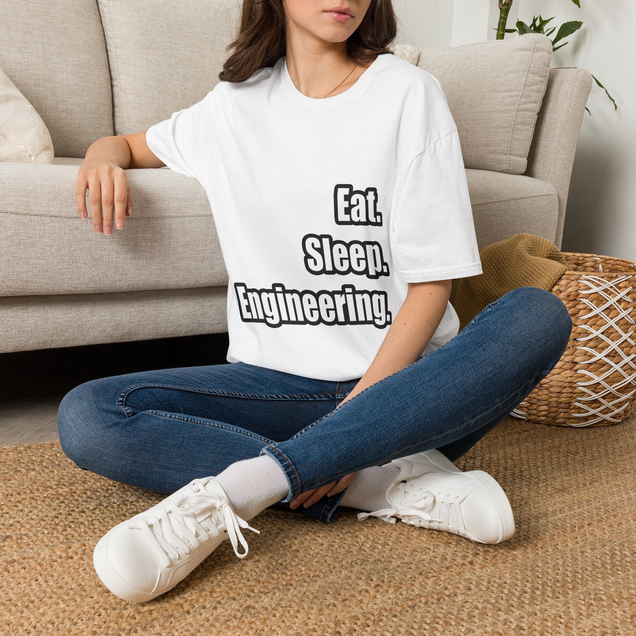 Eat. Sleep. Engineering - Unisex Softstyle T-Shirt