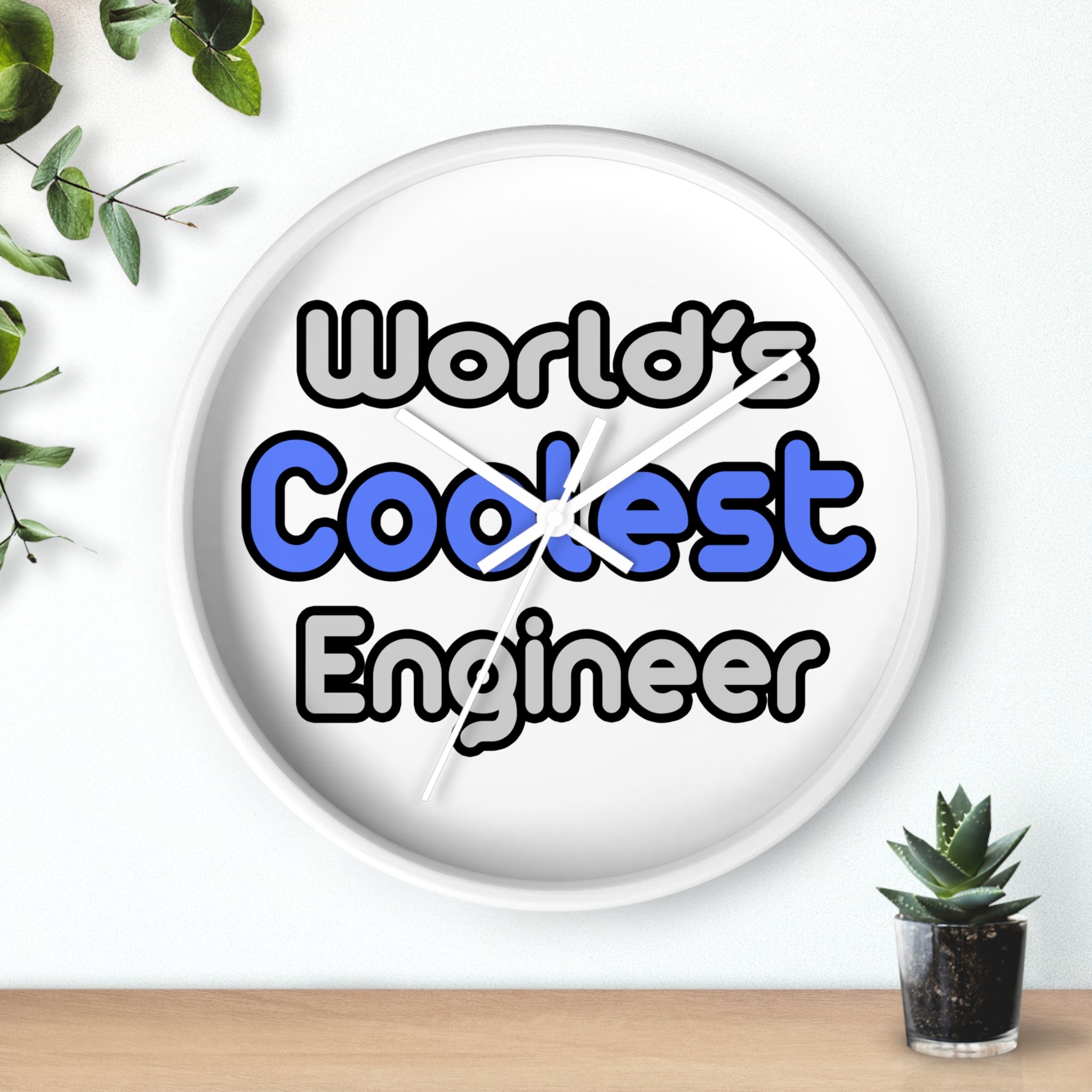 World's Coolest Engineer - Wall Clock