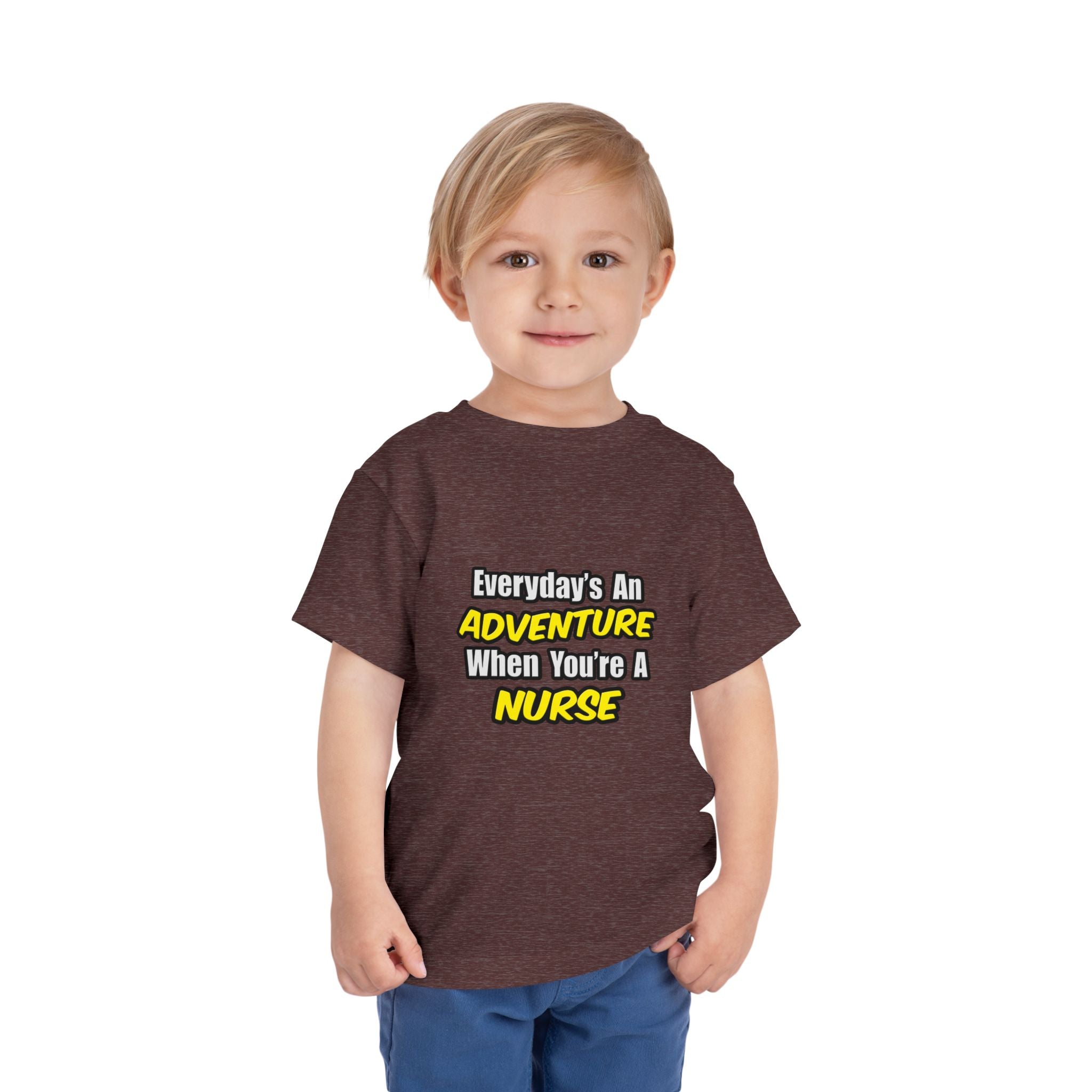 Everyday's An Adventure...Nurse - Toddler Short Sleeve Tee
