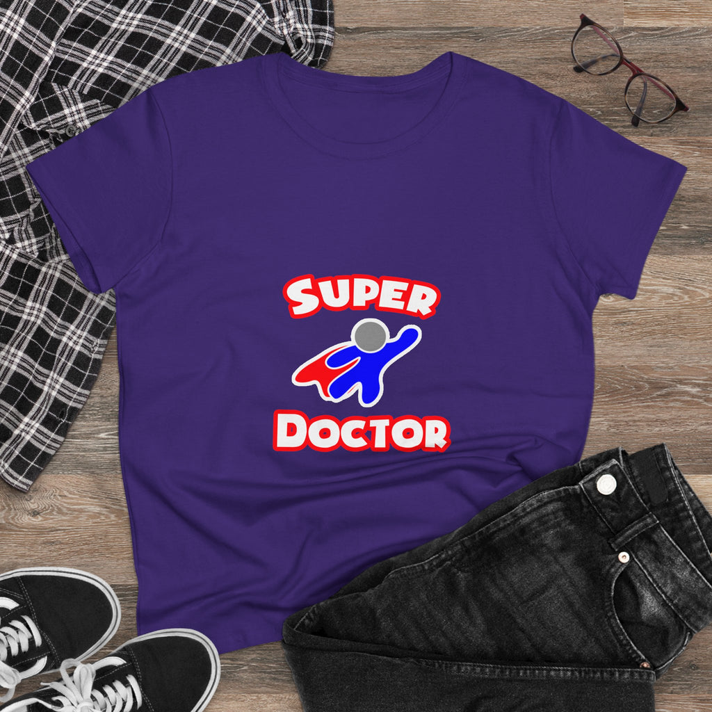 Super Doctor (2) - Women's Midweight Cotton Tee