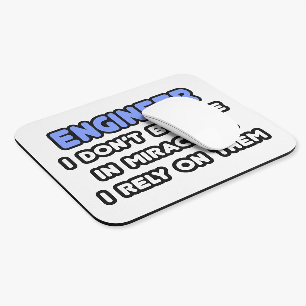 Miracles and Engineers - Mouse Pad (Rectangle)