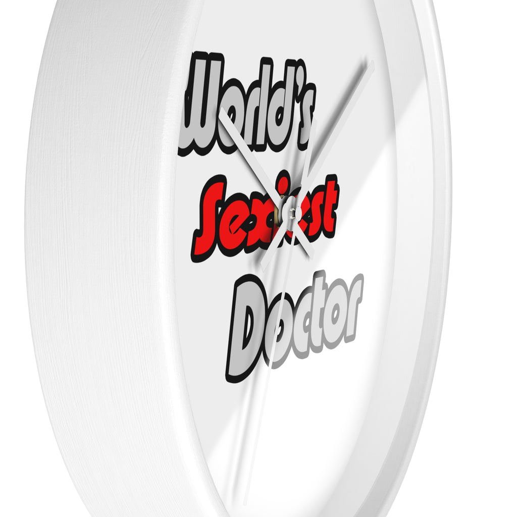 World's Sexiest Doctor - Wall Clock