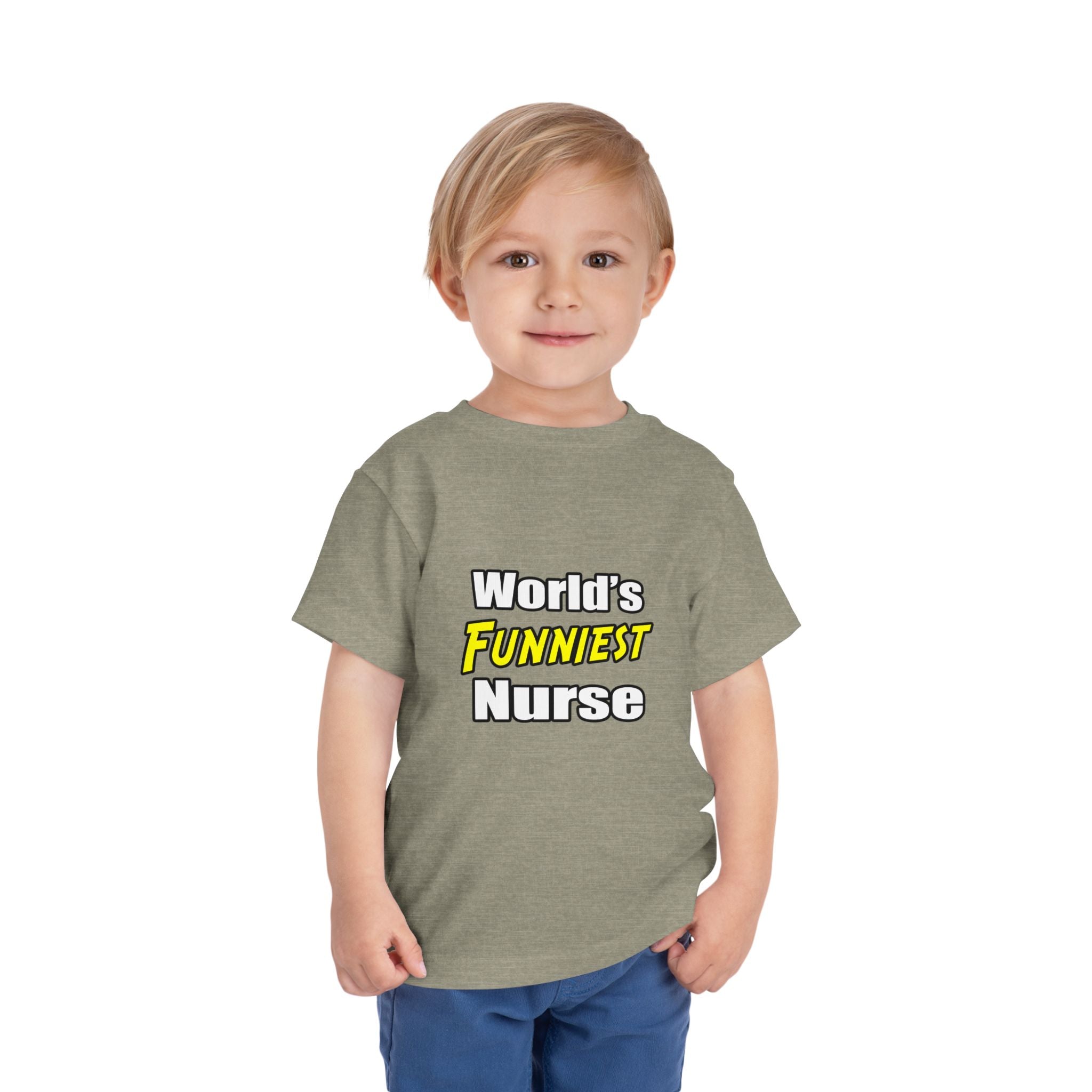 World's Funniest Nurse - Toddler Short Sleeve Tee