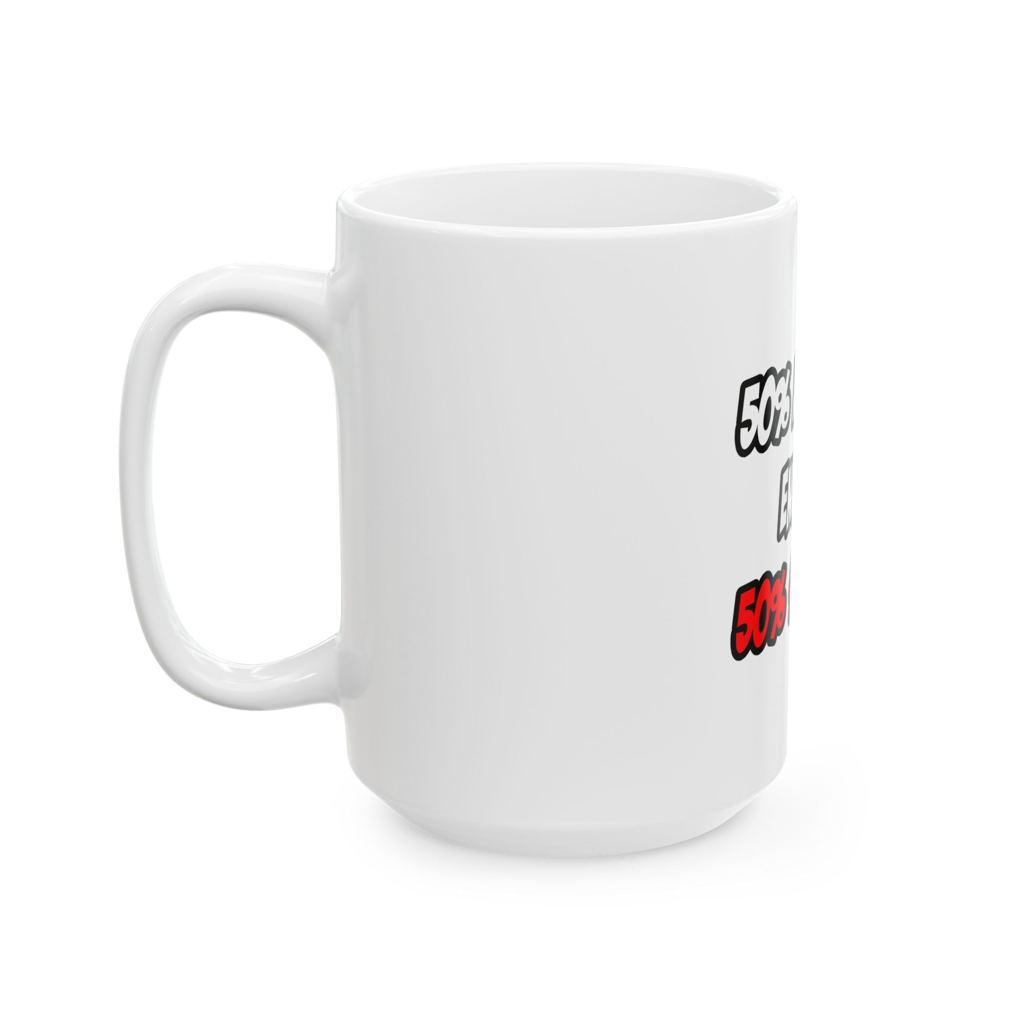 Half Aerospace Engineer...Half Superhero - Ceramic Mug, (11oz, 15oz)
