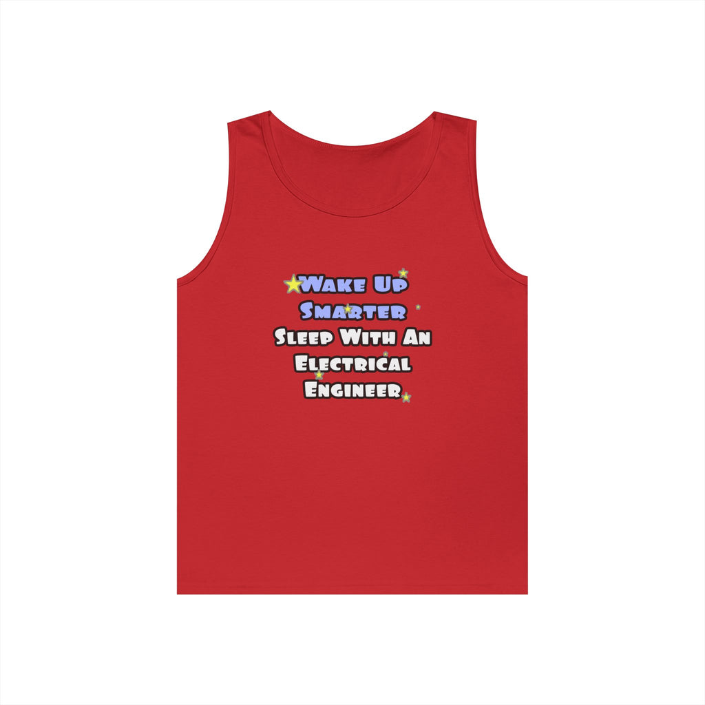 Smarter...Sleep With an Electrical Engineer - Unisex Heavy Cotton Tank Top