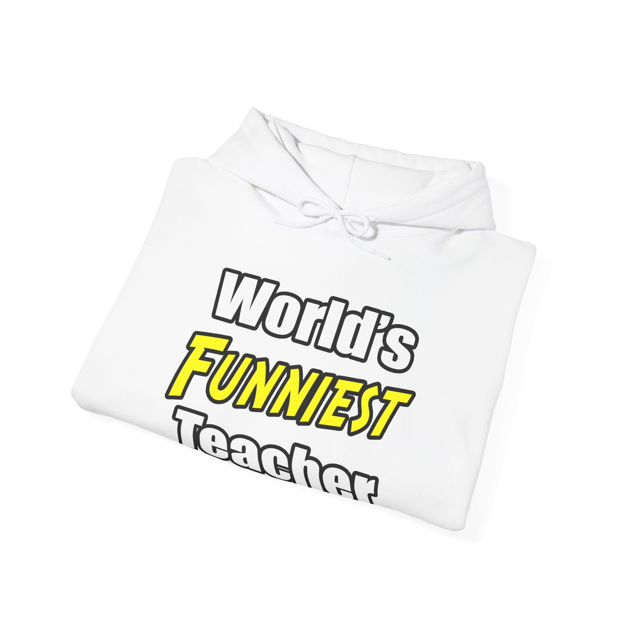 World's Funniest Teacher - Unisex Heavy Blend™ Hooded Sweatshirt