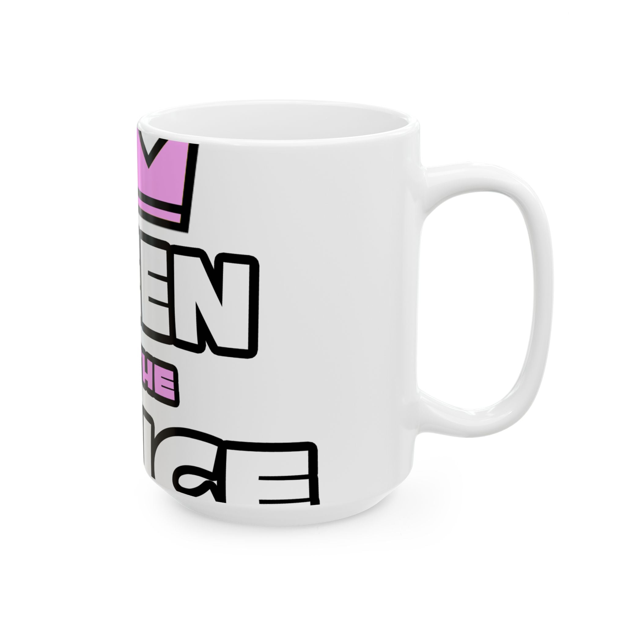 Queen of the Office - Ceramic Mug, (11oz, 15oz)