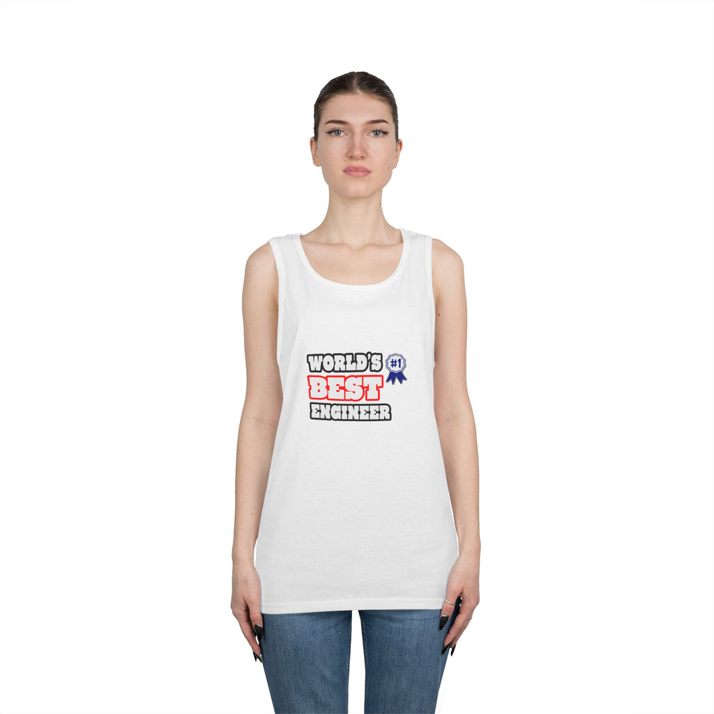 World's Best Engineer - Unisex Heavy Cotton Tank Top