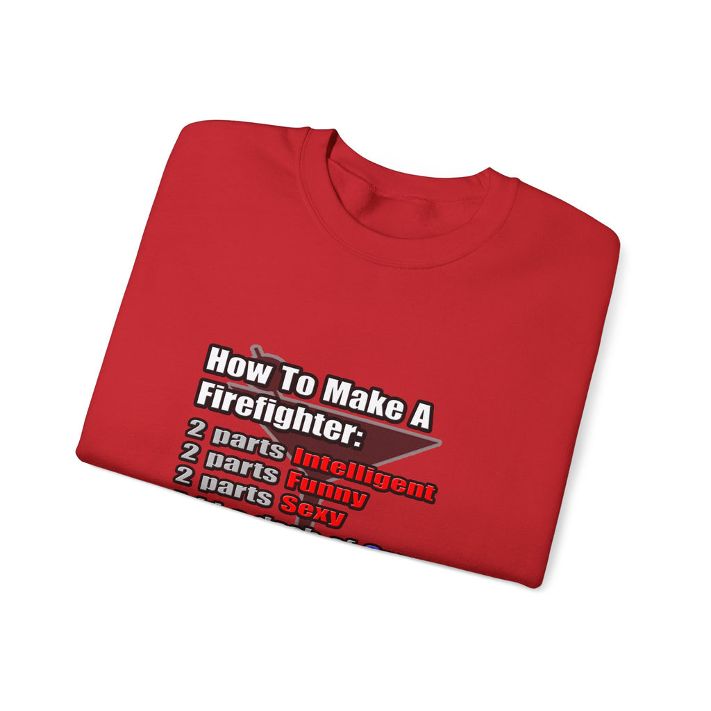 How To Make a Firefighter - Unisex Heavy Blend™ Crewneck Sweatshirt