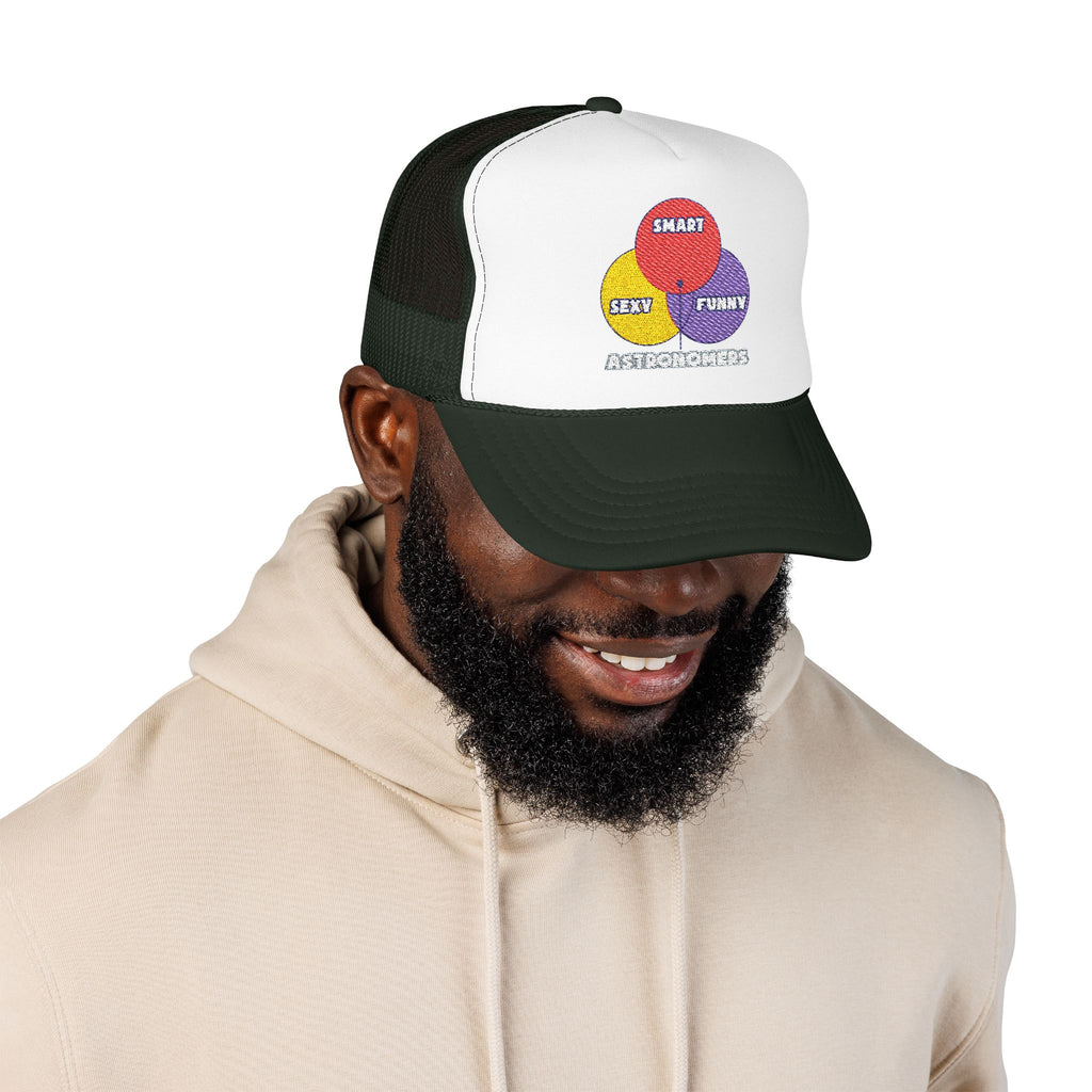 Venn Diagram .. Astronomers - Foam Trucker Hat