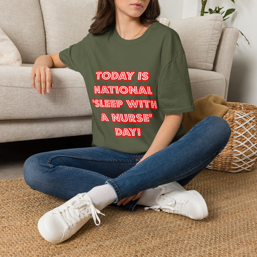 National 'Sleep With a Nurse' Day - Unisex Softstyle T-Shirt