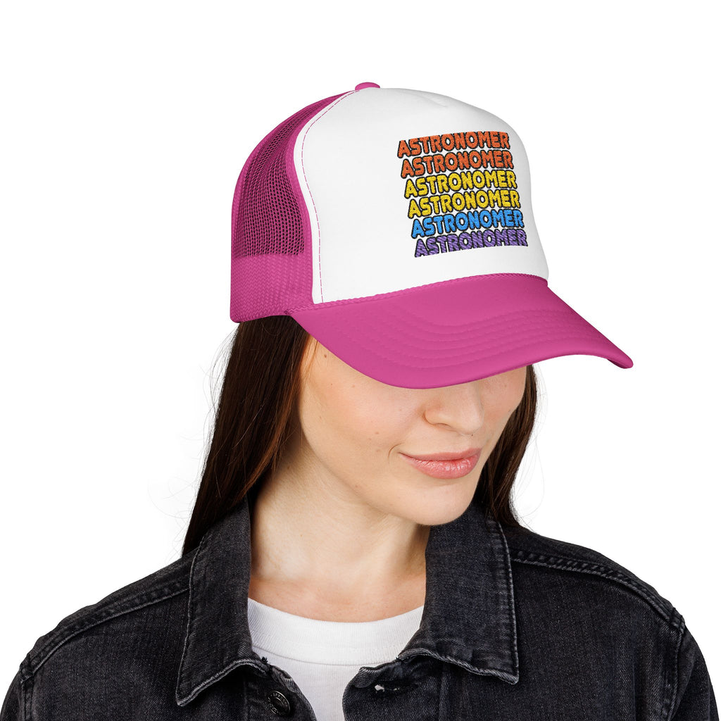 Rainbow Astronomer - Foam Trucker Hat