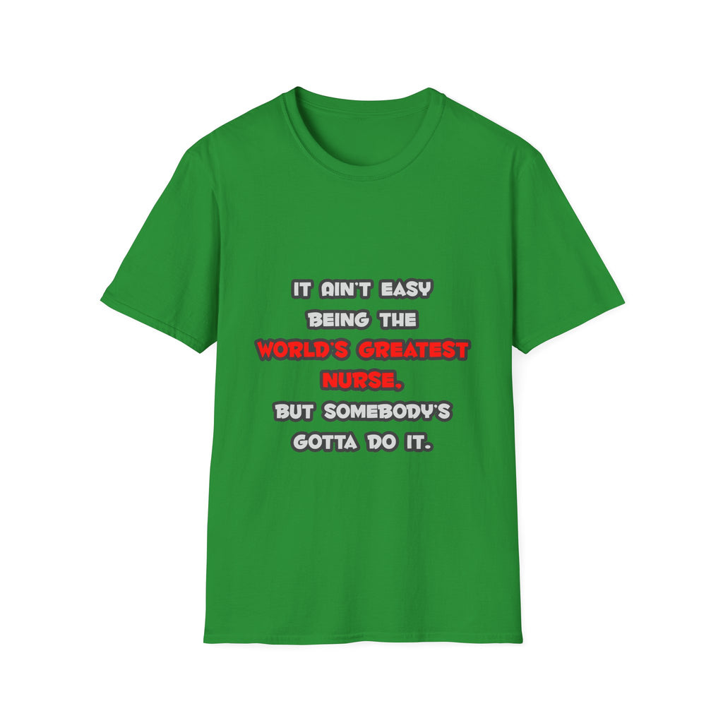 World's Greatest Nurse Joke - Unisex Softstyle T-Shirt
