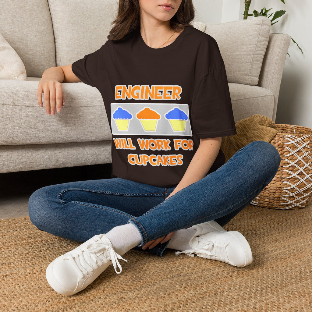 Engineer ... Will Work For Cupcakes - Unisex Softstyle T-Shirt