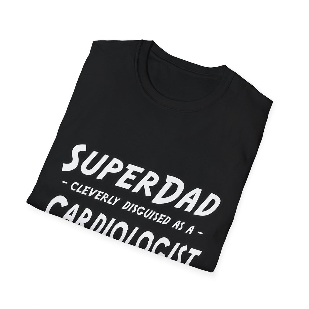 SuperDad...Cardiologist - Unisex Softstyle T-Shirt