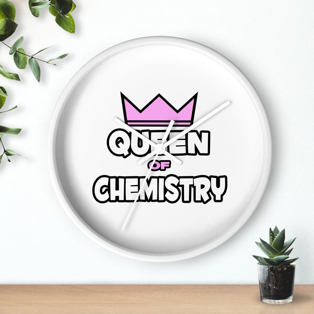 Queen of Chemistry - Wall Clock