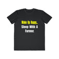 Sleep With a Farmer - Men's Lightweight Fashion Tee