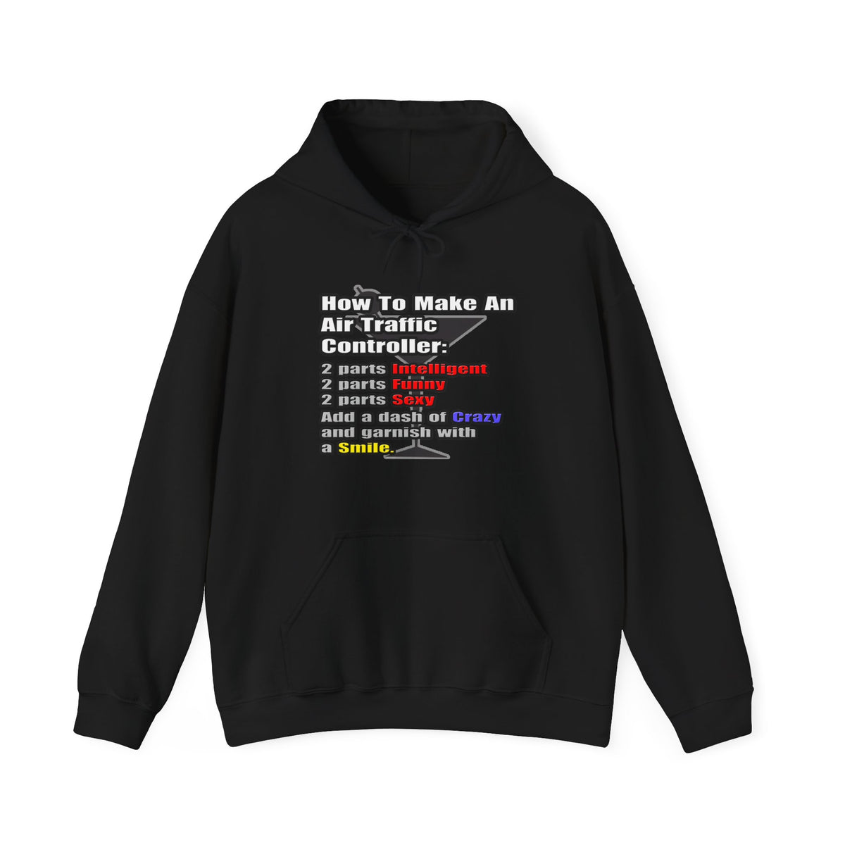 How To Make an Air Traffic Controller - Unisex Heavy Blend™ Hooded Sweatshirt