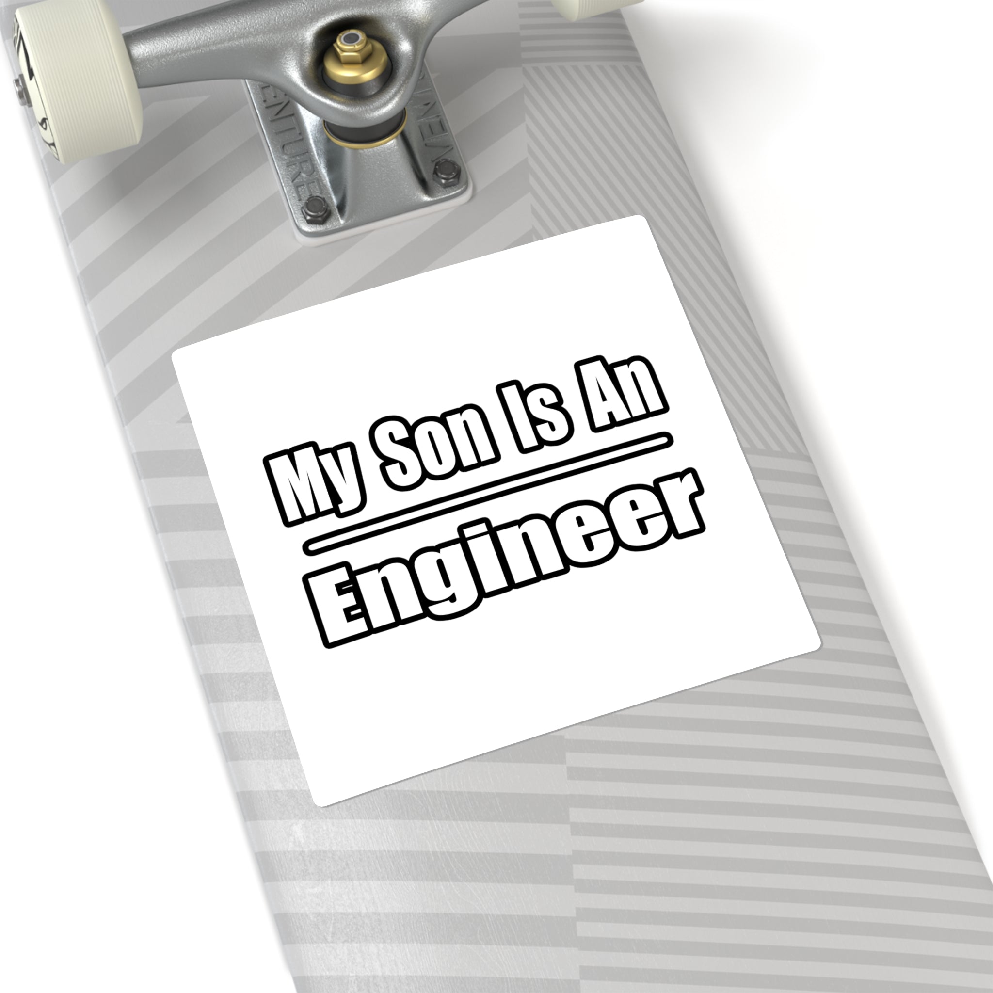 My Son Engineer - Square Stickers