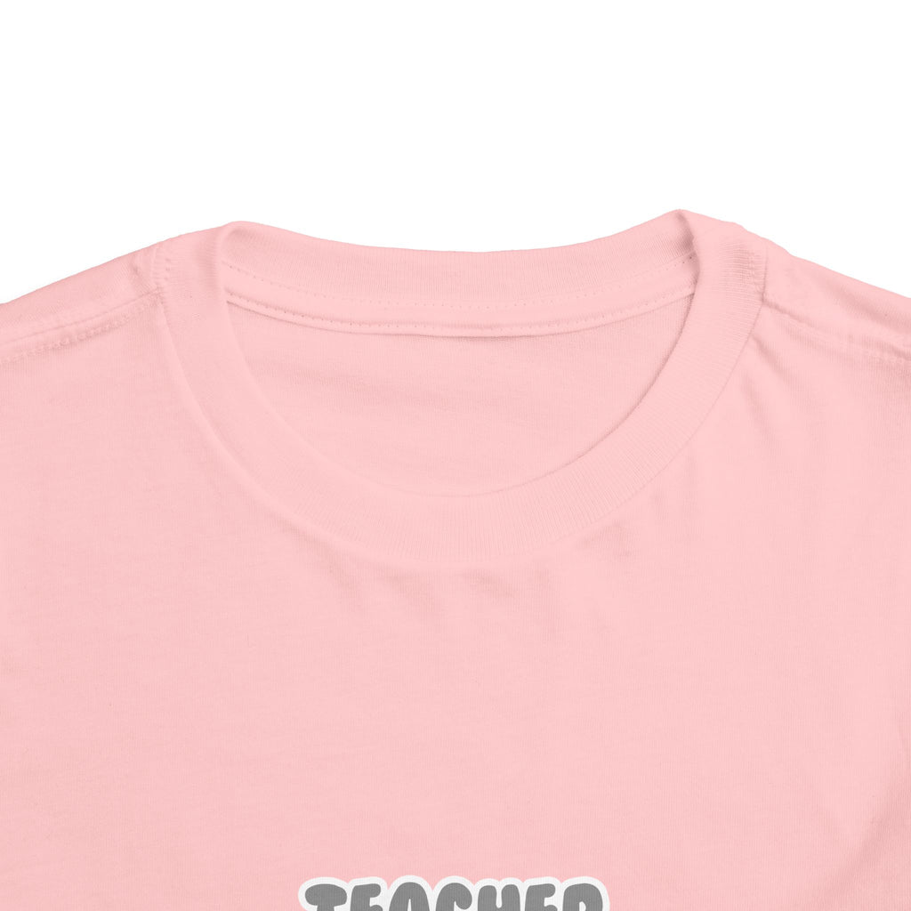 Teacher ... Will Work For Ice Cream - Toddler Short Sleeve Tee
