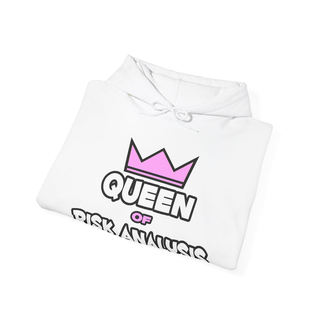Queen of Risk Analysis - Unisex Heavy Blend™ Hooded Sweatshirt