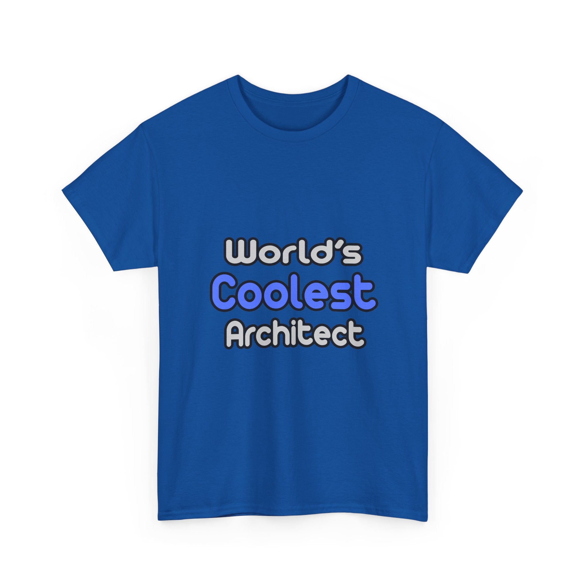 World's Coolest Architect - Unisex Heavy Cotton Tee