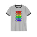 Rainbow Chef - Unisex Cotton Ringer T-Shirt