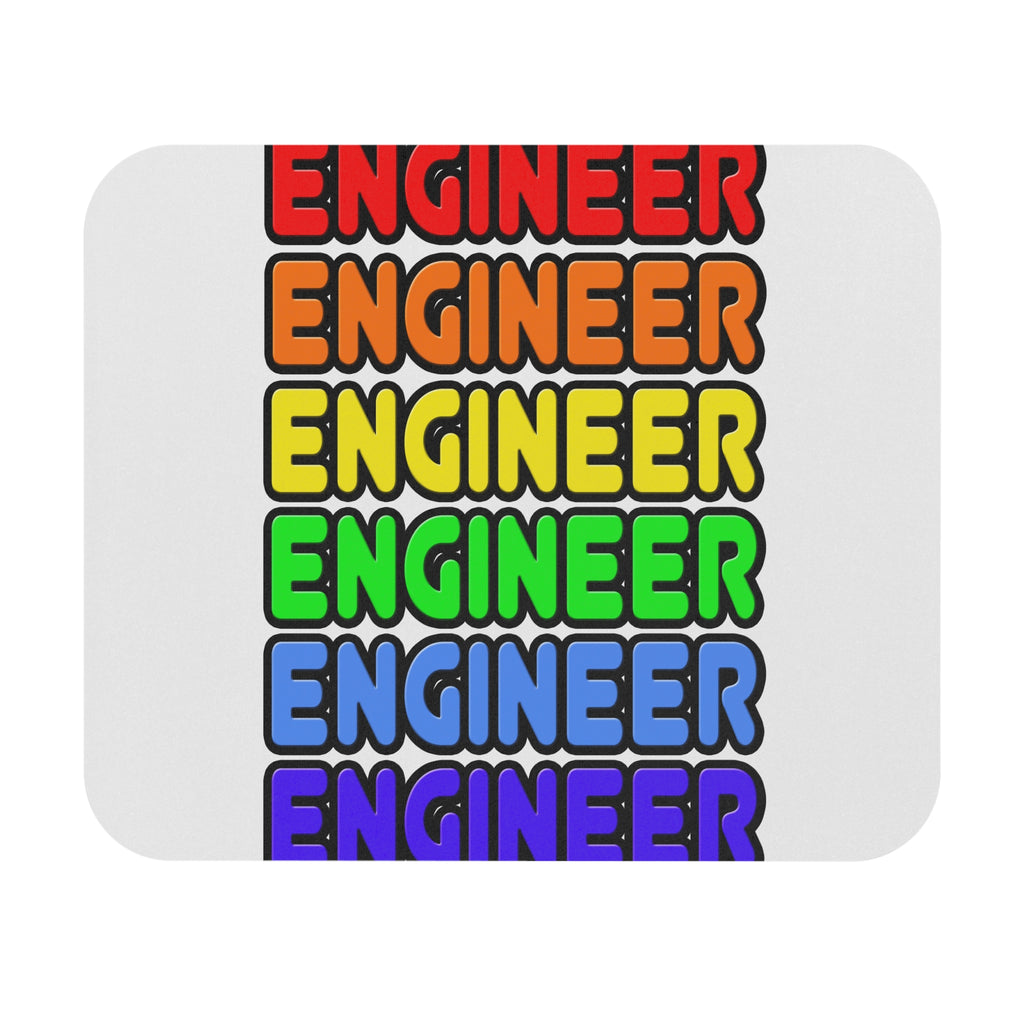 Rainbow Engineer - Mouse Pad (Rectangle)