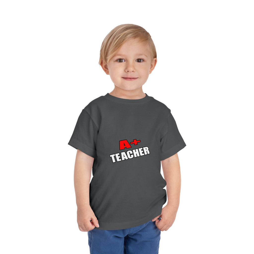 a plus teacher - Toddler Short Sleeve Tee