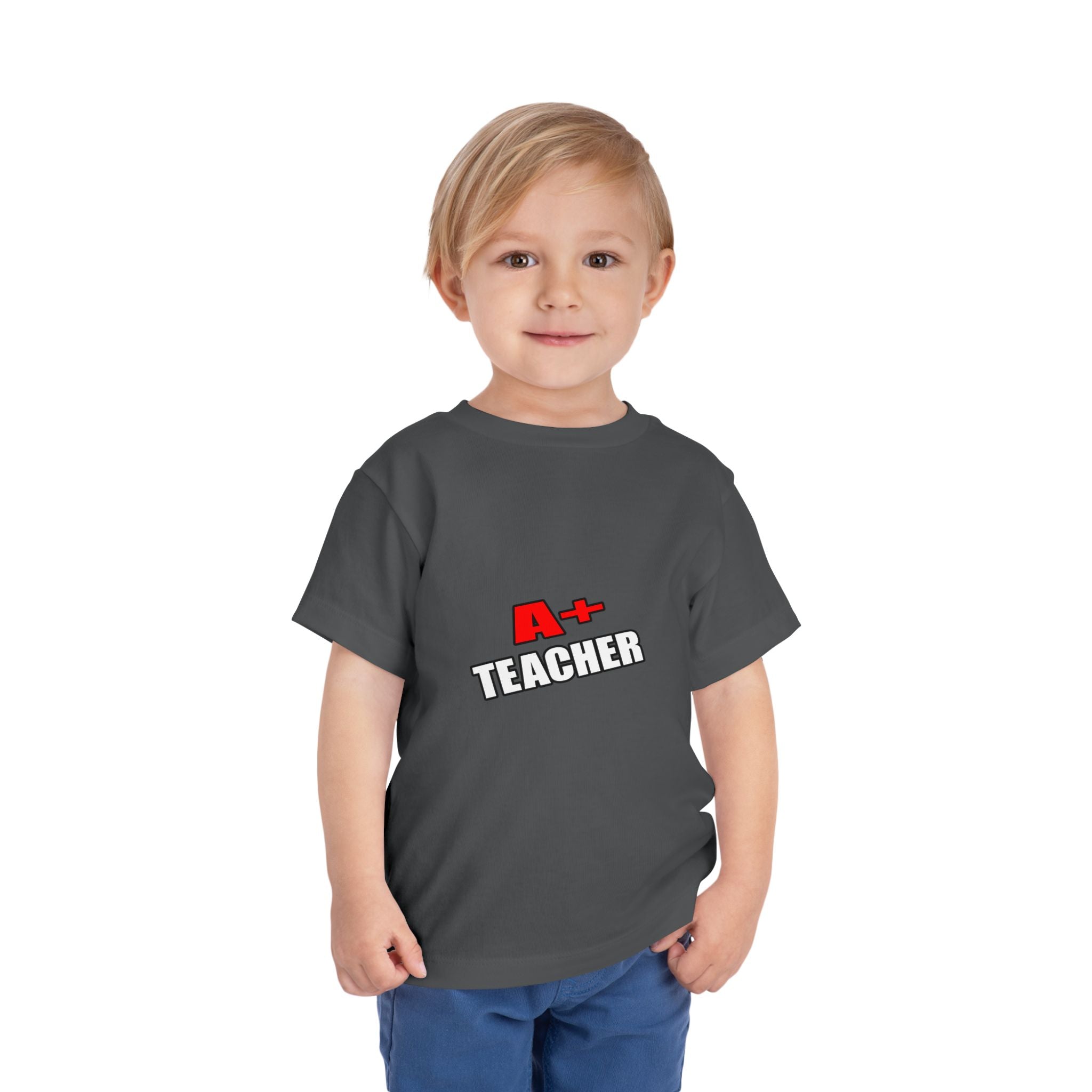 a plus teacher - Toddler Short Sleeve Tee