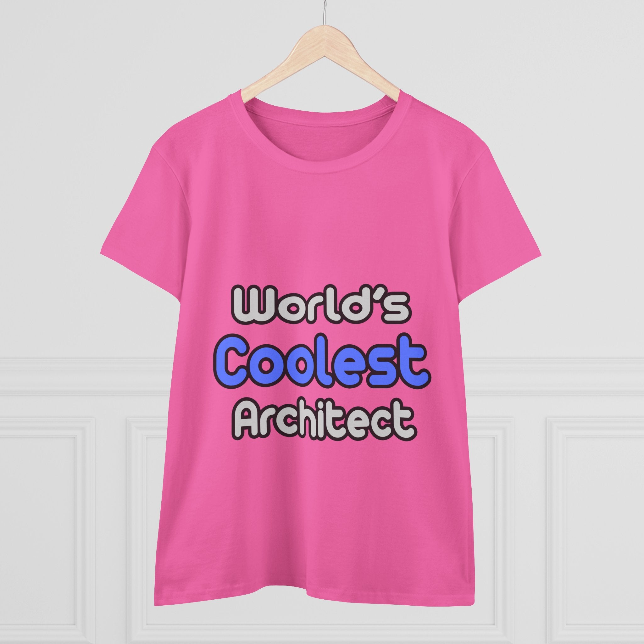 World's Coolest Architect - Women's Midweight Cotton Tee