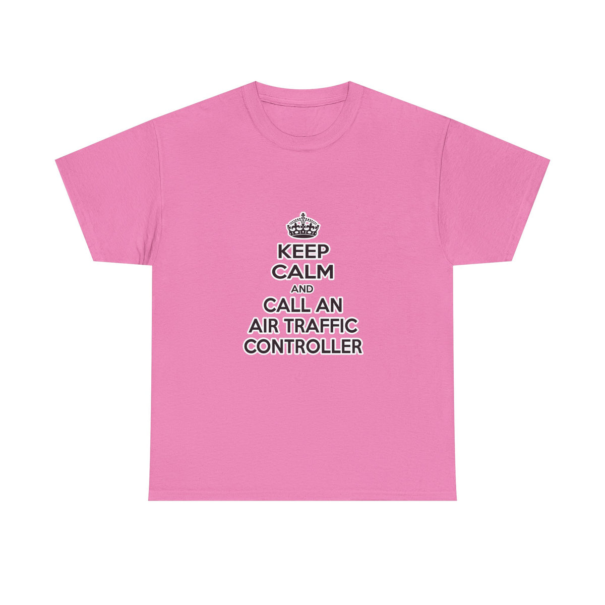 Keep Calm and Call an Air Traffic Controller - Unisex Heavy Cotton Tee