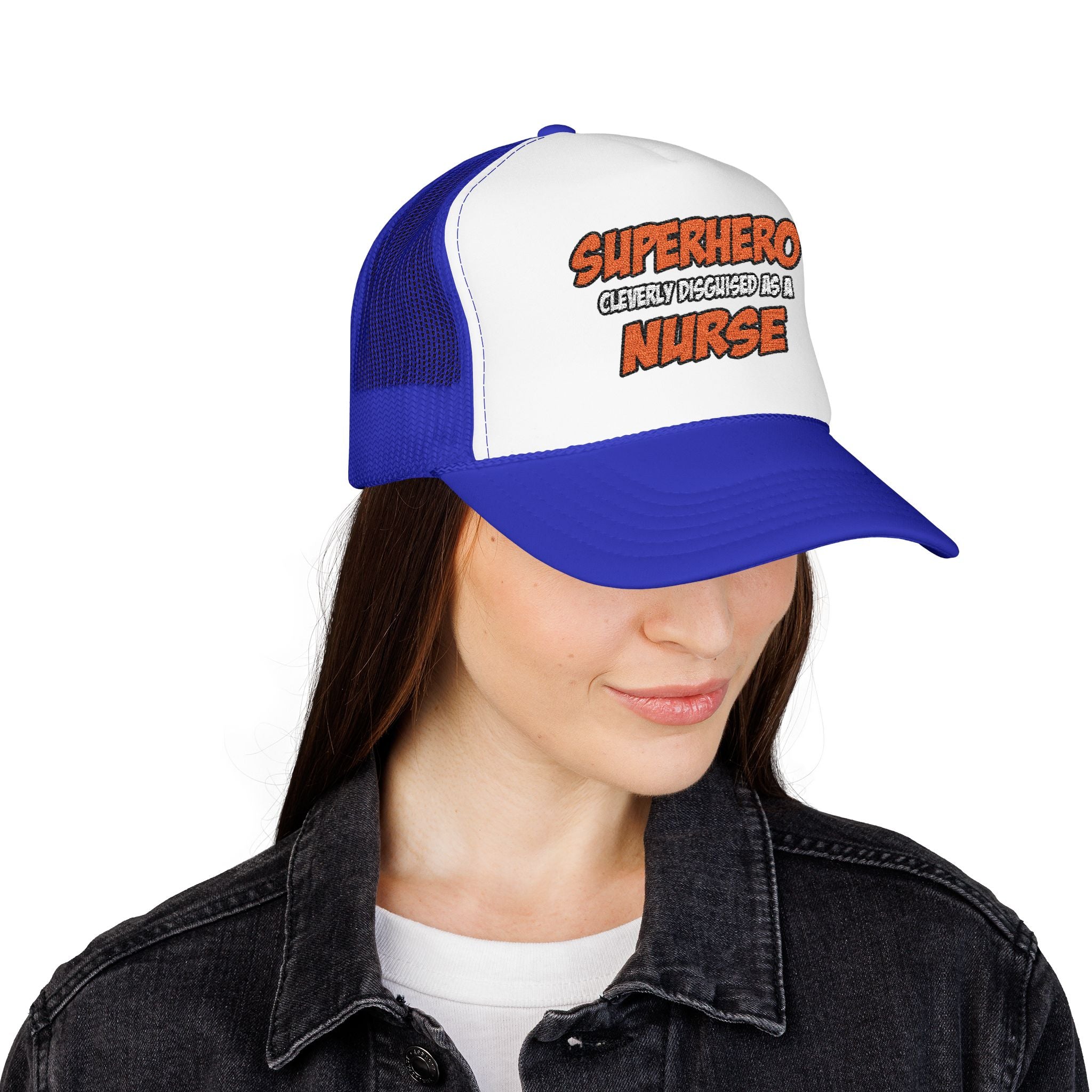 Superhero...Nurse - Foam Trucker Hat