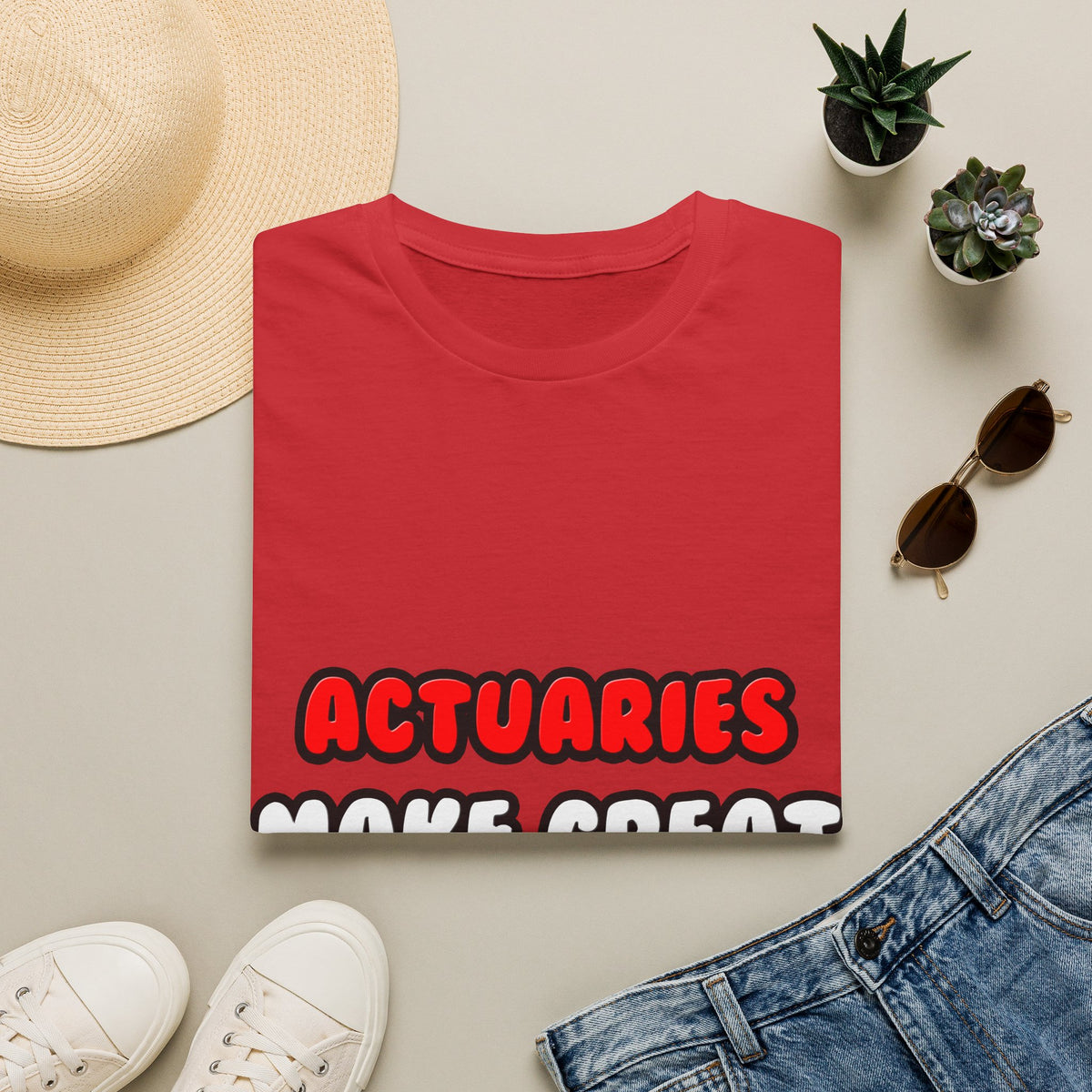 Actuaries Make Great Lovers   Copy - Unisex Softstyle T-Shirt