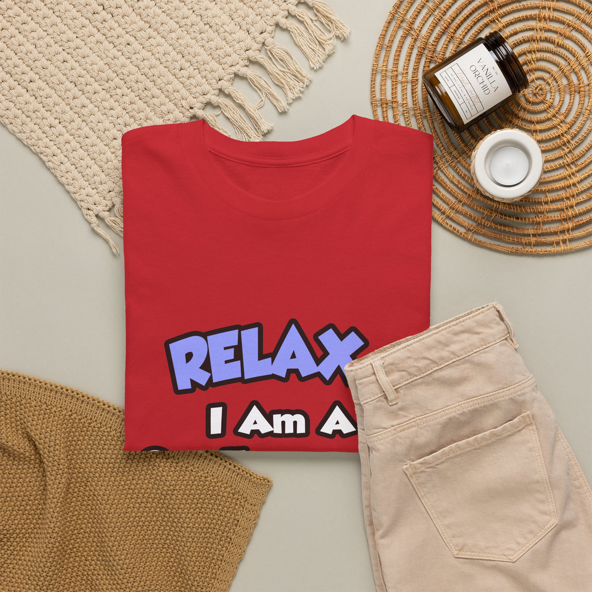 Relax .. I am a Cardiovascular Technologist - Unisex Heavy Cotton Tee