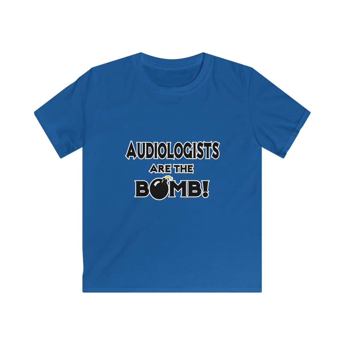 Audiologists Are The Bomb! - Kids Softstyle Tee