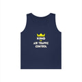 King of Air Traffic Control - Unisex Heavy Cotton Tank Top