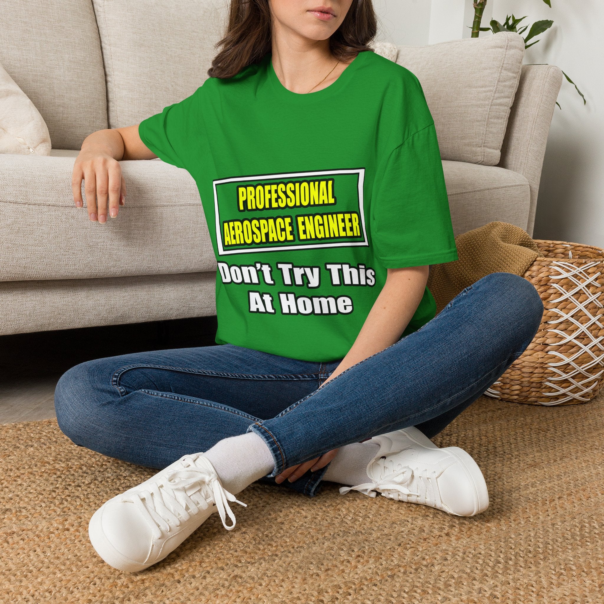 Professional Aerospace Engineer...Joke - Unisex Softstyle T-Shirt