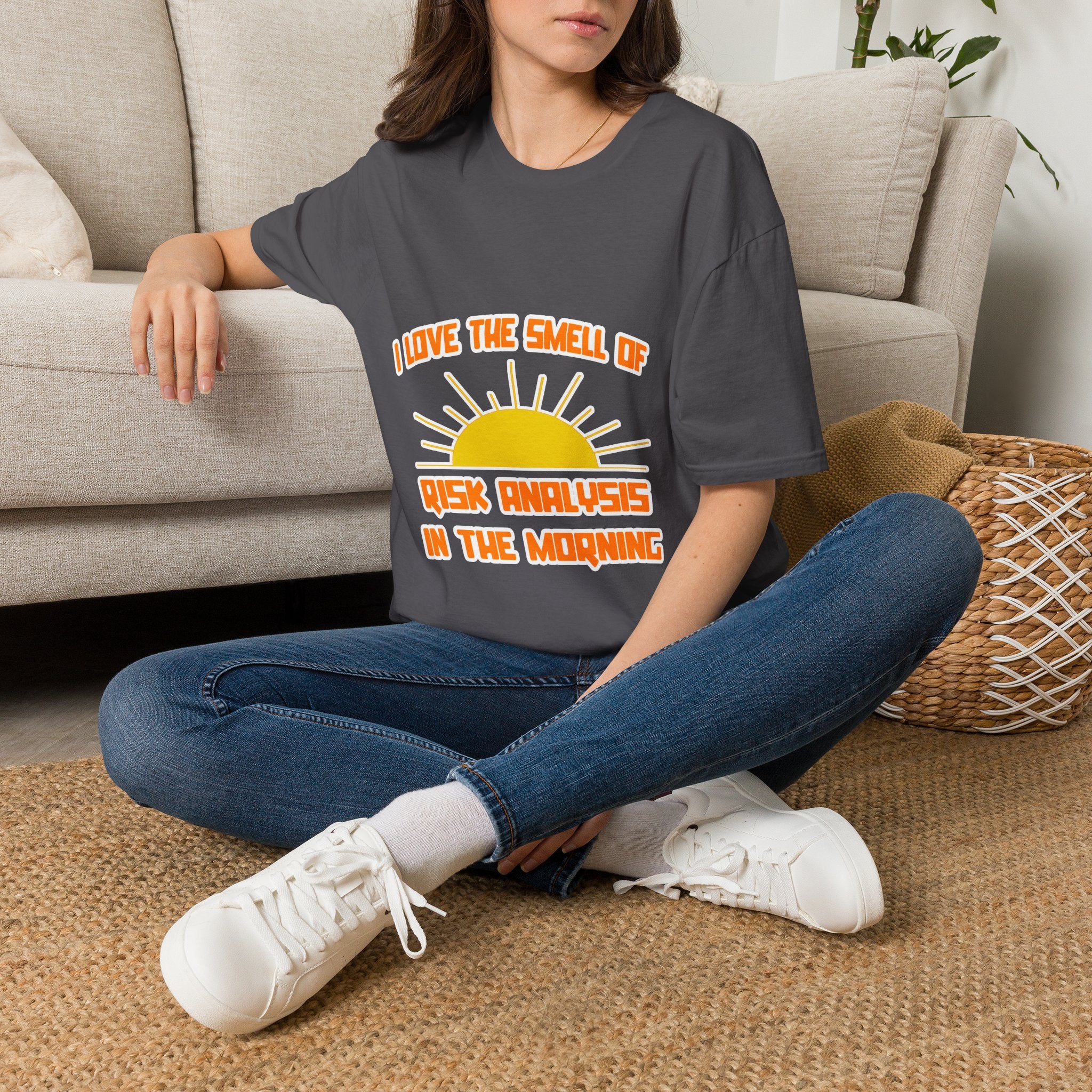 Smell of Risk Analysis in the Morning - Unisex Softstyle T-Shirt