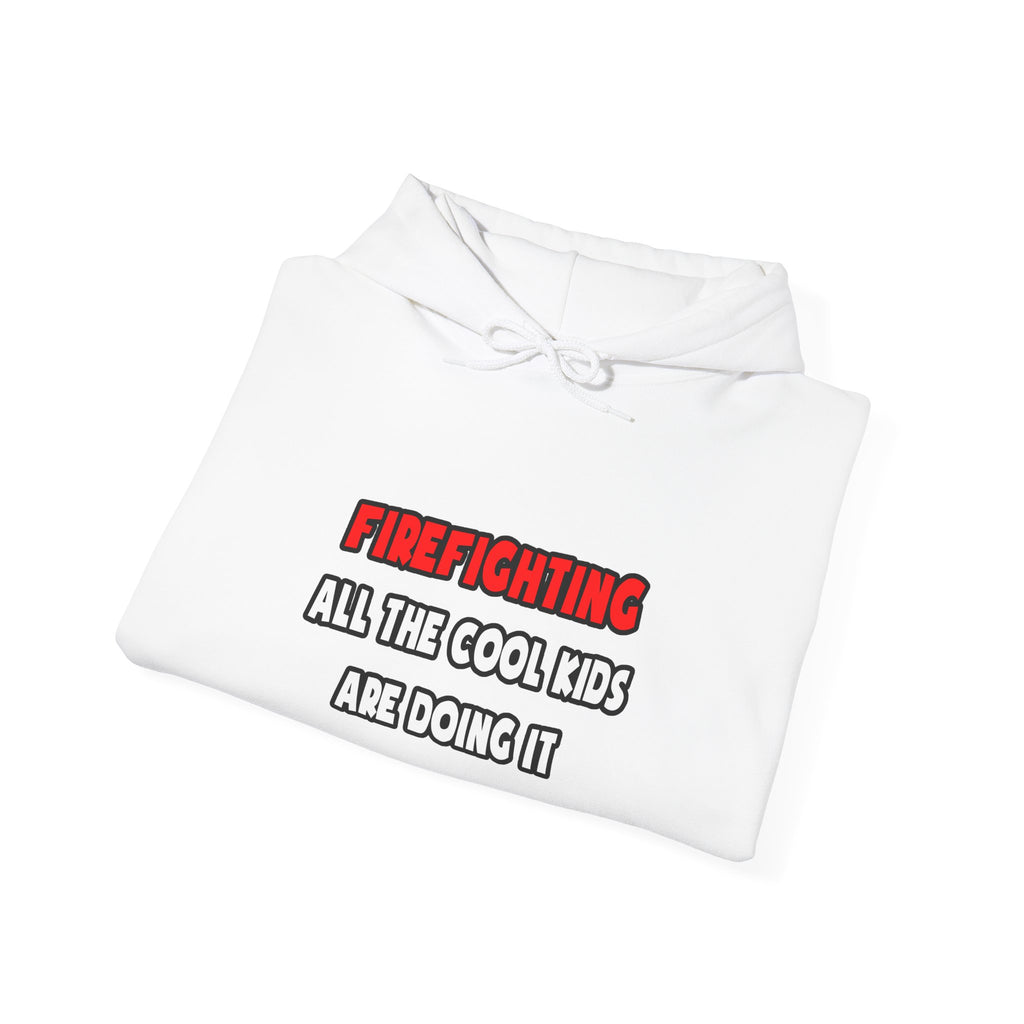 Funny Firefighter Shirts and Gifts - Unisex Heavy Blend™ Hooded Sweatshirt