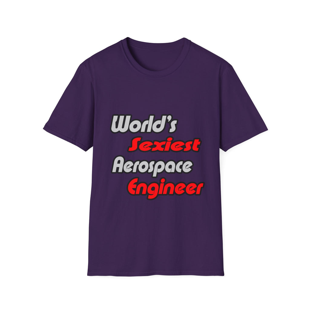World's Sexiest Aerospace Engineer - Unisex Softstyle T-Shirt