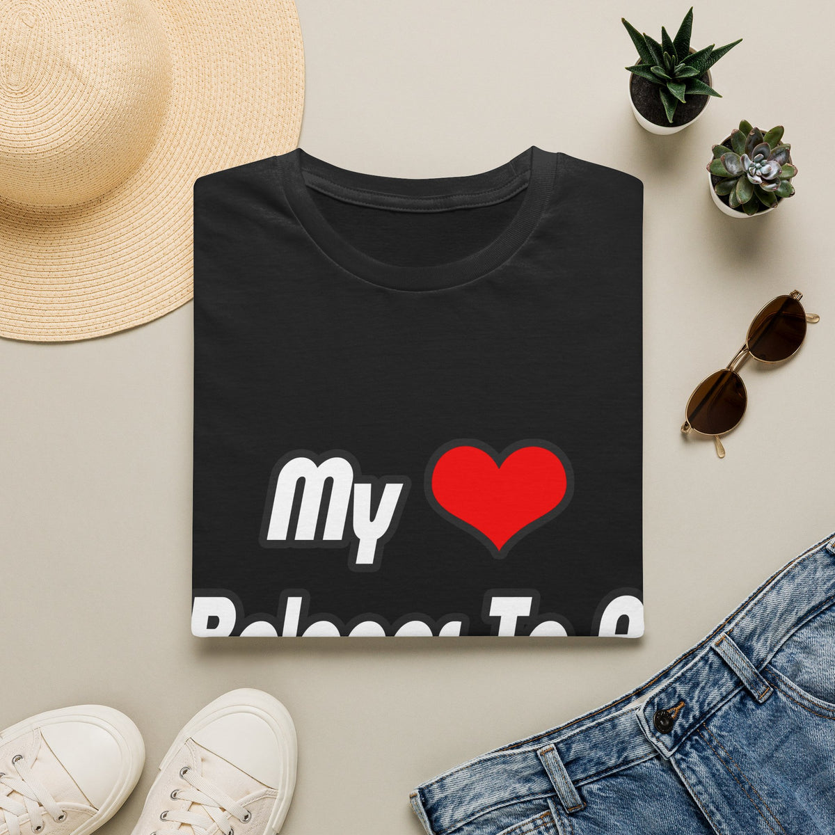 My Heart Belongs To A Teacher - Unisex Softstyle T-Shirt