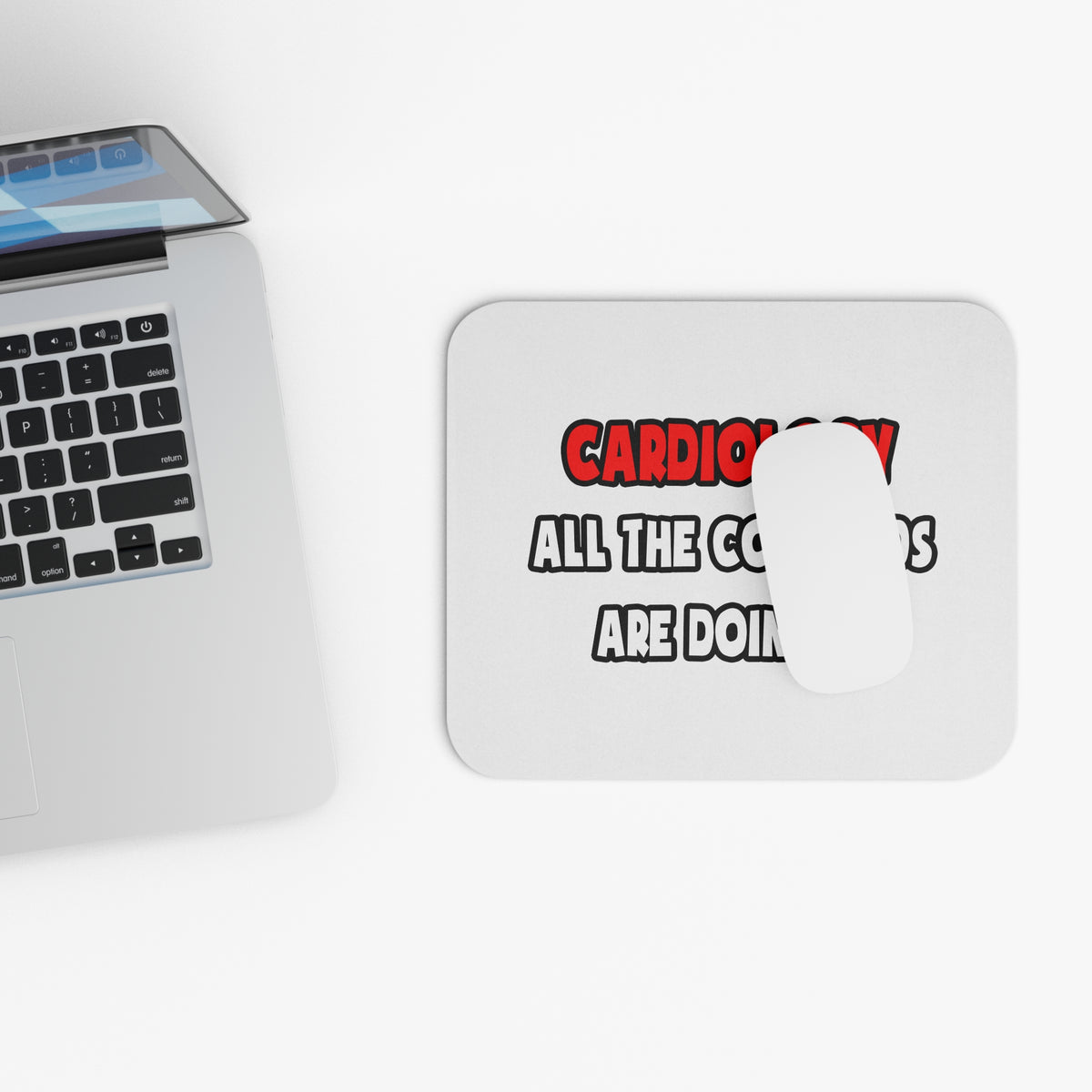 Funny Cardiologist Shirts and Gifts - Mouse Pad (Rectangle)