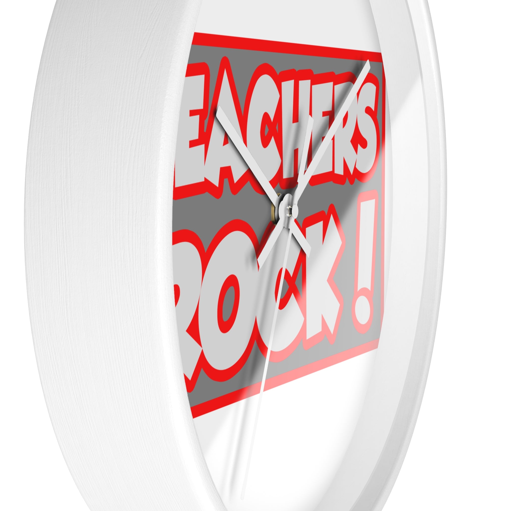 Teachers Rock! - Wall Clock