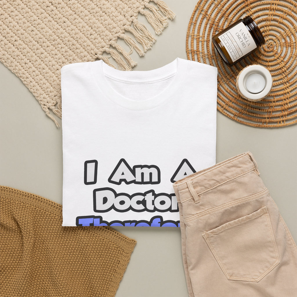 I Am A Doctor, Therefore I Drink - Unisex Heavy Cotton Tee