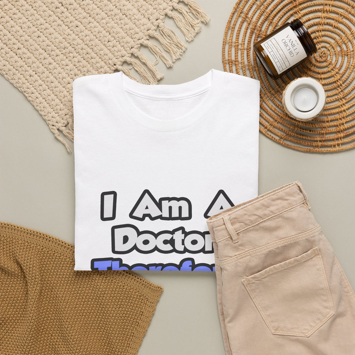 I Am A Doctor, Therefore I Drink - Unisex Heavy Cotton Tee