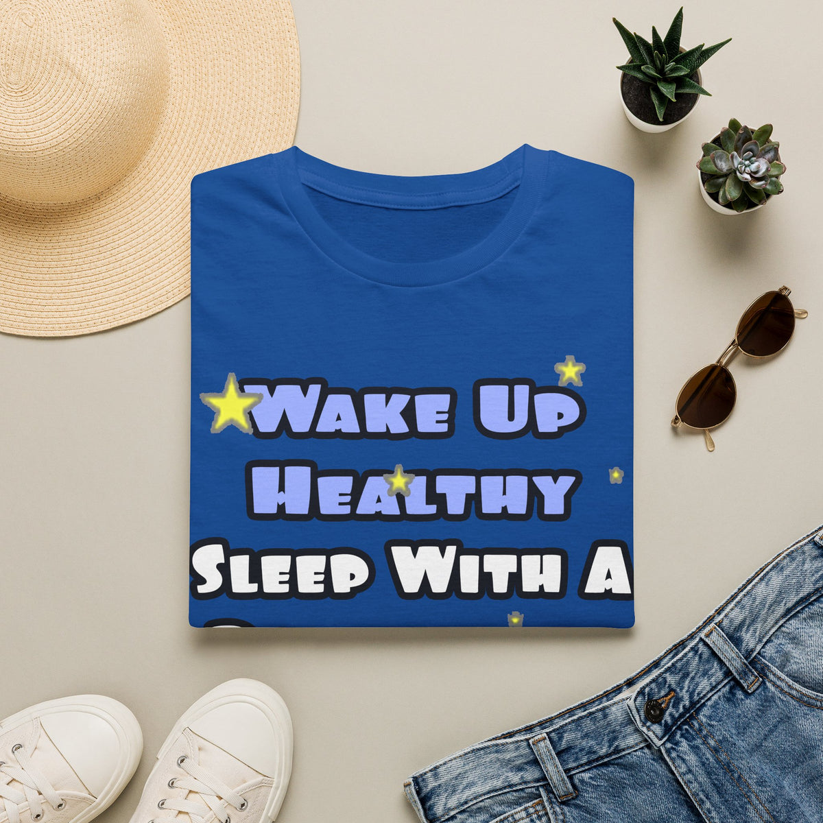 Wake Up Healthy...Sleep With a Psych Nurse - Unisex Softstyle T-Shirt